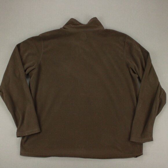 Eddie Bauer First Ascent 1/4 Zip Fleece Jacket Men’s XXL Brown Outdoor - Picture 5 of 9